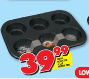 Unico Non Stick 6-Cup Muffin Pan
