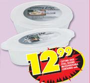 Cutting Edge Oval/Round Microwaveable Container Each