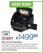 Ion Pics To Pc Converter