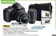 Nikon D3100 Twin Lens Kit Digital Camera Bundle