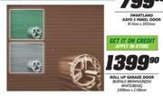 Roll Up Garage Door(2400 x 2100mm)