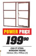 C2H F7 Steel Window Frame(1022(W) x 949(H)mm)