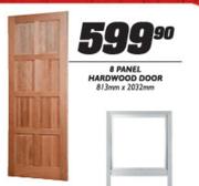 8 Panel Hardwood Door(813 x 2032mm) 