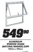 Aluminium Window Frame(Natural/Bronze)ZA99(900 x 900mm)