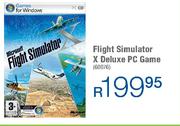 Flight Simulator X Deluxe PC Game