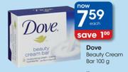 Dove Beauty Cream Bar-100g Each