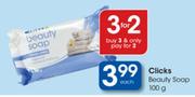 Clicks Beauty Soap-100g Each
