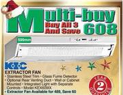 KIC Extractor Fan (KEX609IX)-599mm
