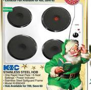 KIC Stainless Steel Hob (KHB604IX)-600mm
