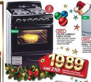 Defy 4 Plate Compact Cable Stove(DSS509)