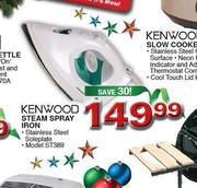 Kenwood Steam Spray Iron(ST389)
