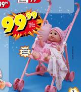 Doll & Stroller Set-30cm
