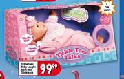 Tickle Toes/Baby Laughs A Lot Doll-35cm Each