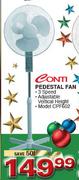 Conti Pedestal Fan