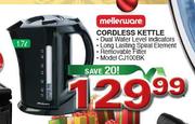 Mellerware Cordless Kettle-1.7Ltr