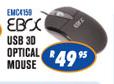 USB 3D Optical Mouse
