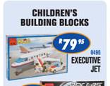 Children's Building Blocks-Executive Jet