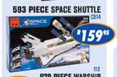 Children's Building Blocks Space Shuttle-593 Piece 