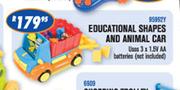 Educational Shapes & Animal Car
