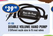 Double Volume Hand Pump 