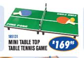 Mini Table Top Table Tennis Game