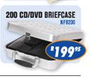 200 CD/DVD Briefcase