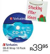 Verbatim CD-R Wrap-10's Pack