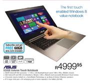 Asus X202E Celeron Touch Notebook