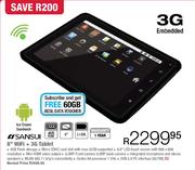 Sansui 8" WiFi + 3G Tablet
