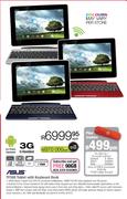 Asus TF300 Tablet With Keyboard Dock-Each