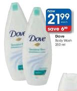 Dove Body Wash-250ml Each