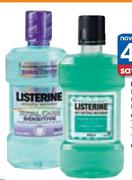 Listerine Tartar, Teeth Gum, Total Care Or Total Care Sensitive-Each