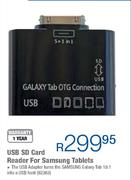 USB SD Card Reader For Samsung Tablets