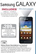 Samsung Galaxy Beam Smartphone On Contract