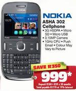 Nokia Asha 302 Cellphone