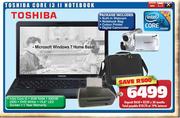 Toshiba Core i3 II Notebook