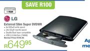 LG External Slim Super DVDWR