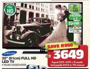 Samsung 32"(81cm) Full HD LED TV(UA32EH5000)