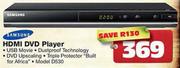 Samsung HDMI DVD Player(D530)