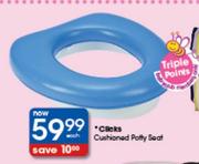 Clicks Cushioned Potty Seat-Each