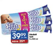 Sta-Soft Refill-3 x 500ml Per