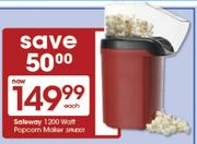 Safeway 1200 Watt Popcorn Maker-Each