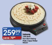 Safeway 1000 Watt Non-Stick Baking Plate Cropo Maker