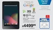 Nexus 7" WiFi+3G Tablet