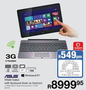 Asus TF600 Tablet With Keyboard Dock