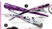Flirt 3-Piece Print & Cut-Out Hair Grips