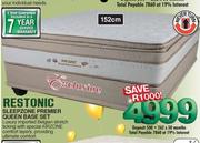 Restonic Sleepzone Premier Queen Base Set-152cm