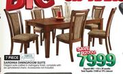 House & Home International Exclusively Sardinia Diningroom Suite-7 Piece