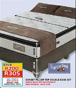 Slumberland Dorset Pillow Top Queen Base Set-137cm