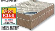 Custom Comfort Double Base Set